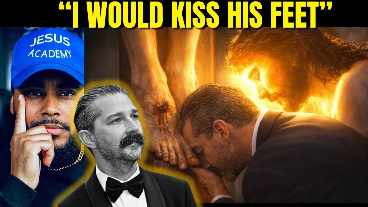 Shia LaBeouf says what he would say to Jesus if he met him!