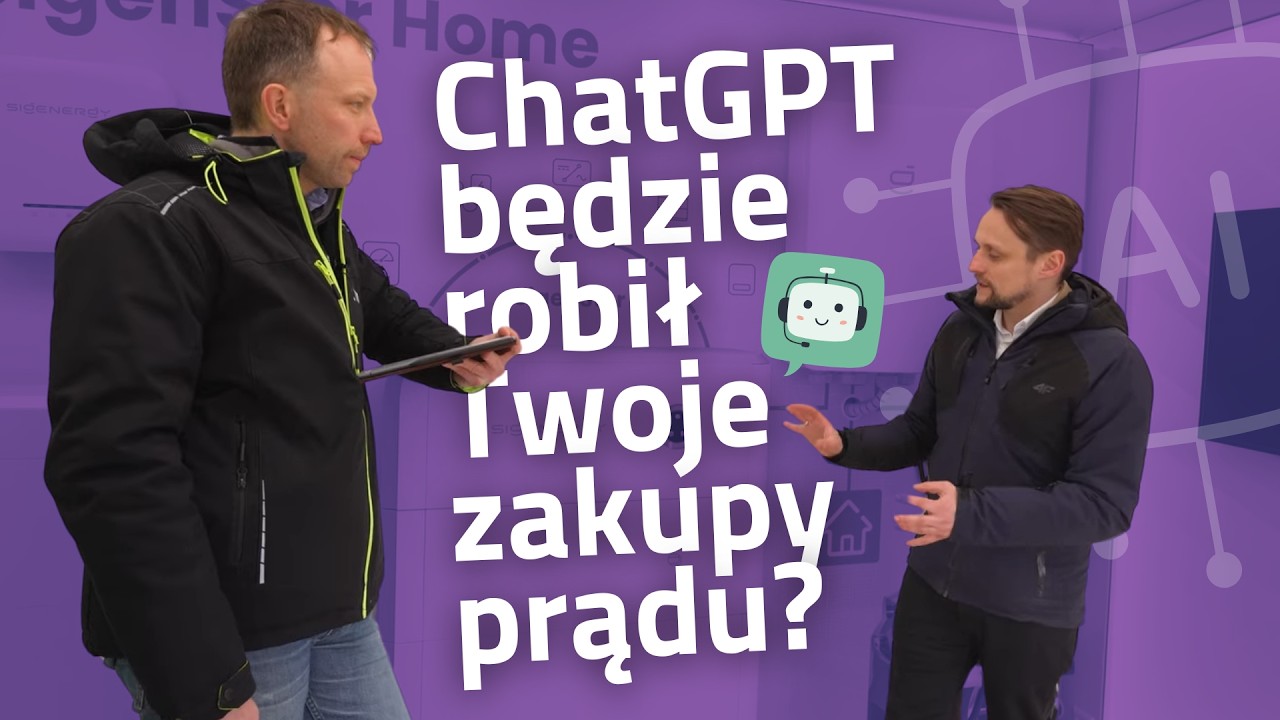 🤖 ChatGPT w Magazynie Energii?! AI naprawi Twój magazyn energii i kupi najtańszy prąd? | #SigenStor