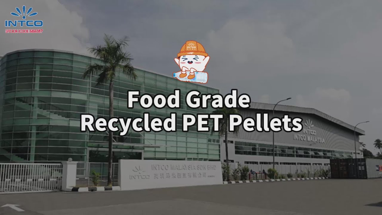 Food Grade Recycled PET Pellets - RPET Granules -  Recycled PET Resin | Intco Plastic