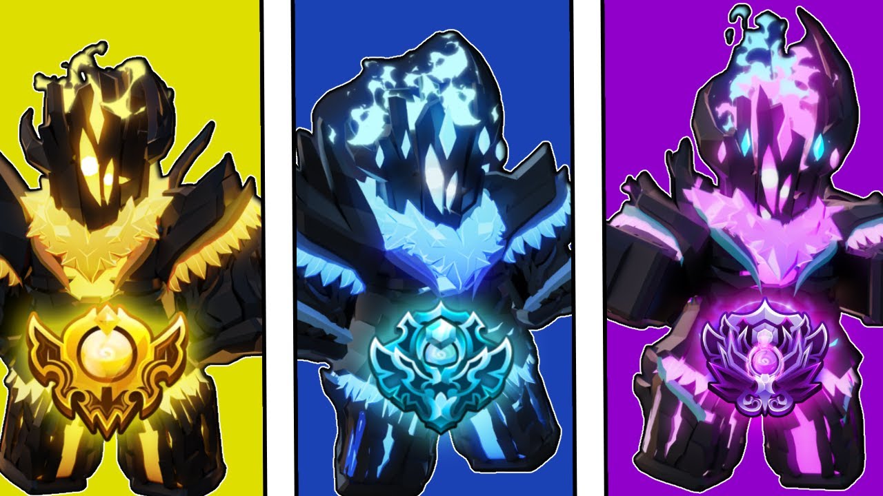 I used all VICTORIOUS ELDERTREE SKINS | Roblox Bedwars
