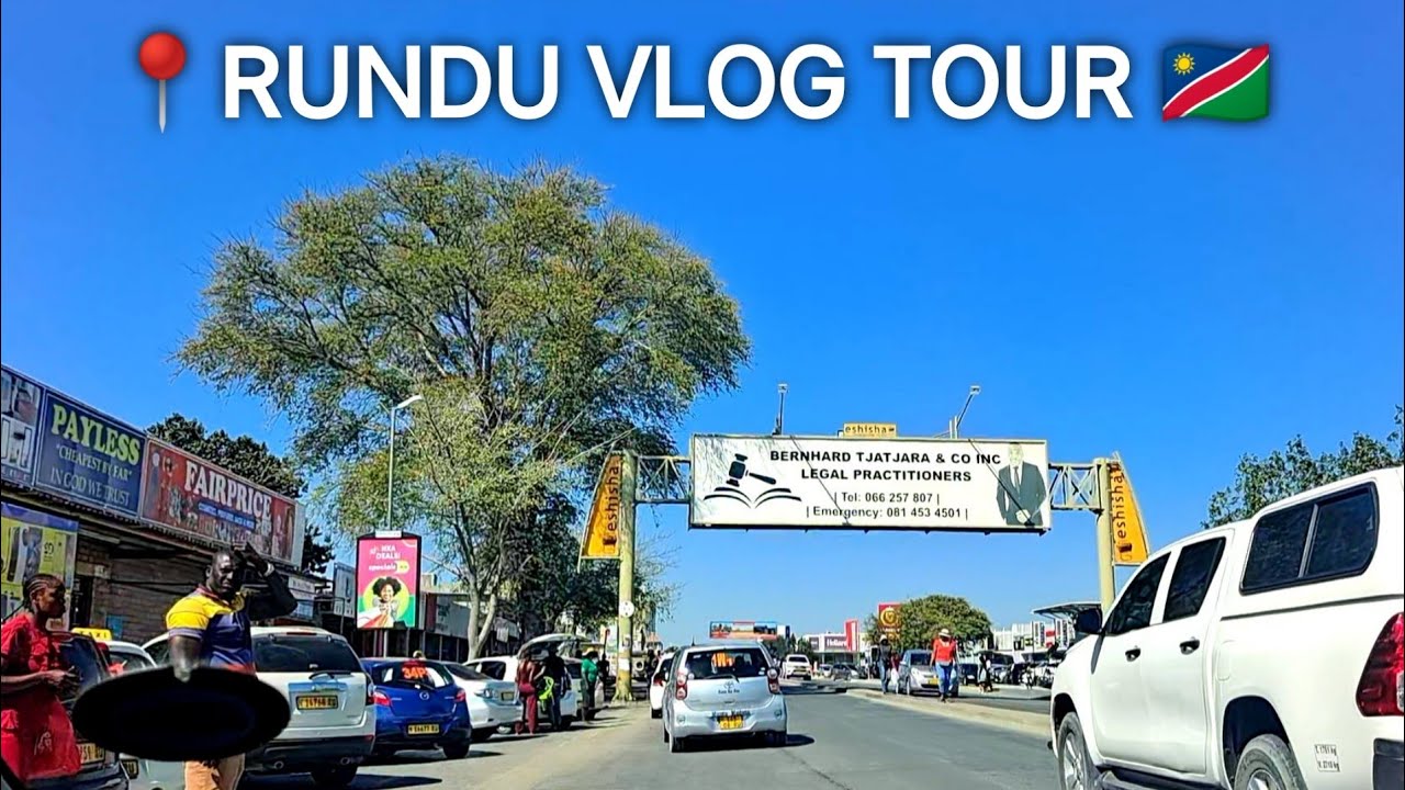 🥰Welcome to Rundu 🇳🇦 in 2025 || RUNDU VLOG TOUR #NAMIBIAN YOUTUBER