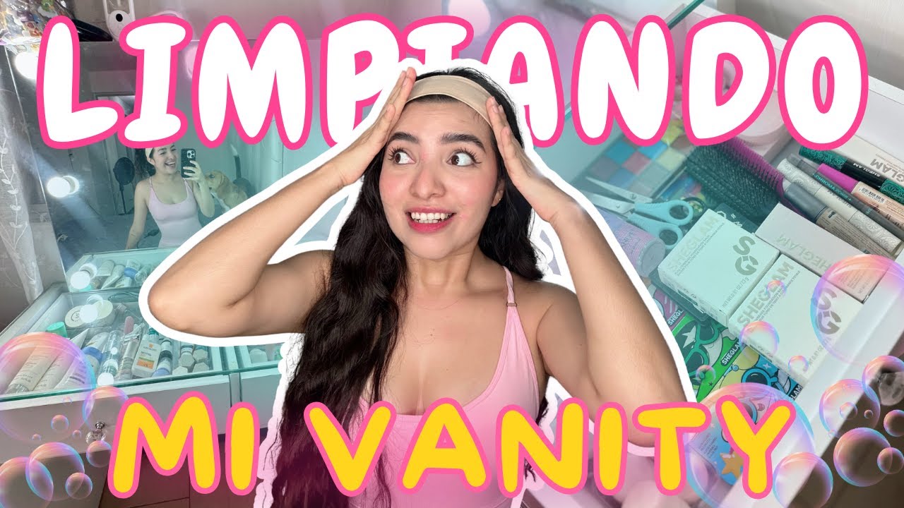 Organizando mi MAQUILLAJE y SKINCARE! 🧽🫧 Limpiando mi Vanity 🩷 ¡Te muestro TODO mi maquillaje! 🔥