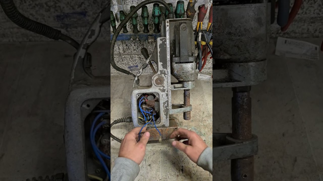 Bringing an old Evolution BOARA2800 magnetic drill back to life. Stored for years, will it run.