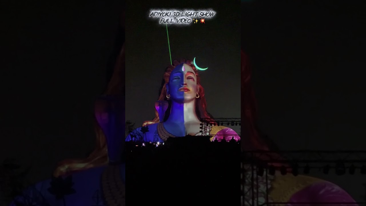Adiyoki 3d light show Full video Makkalee 💥