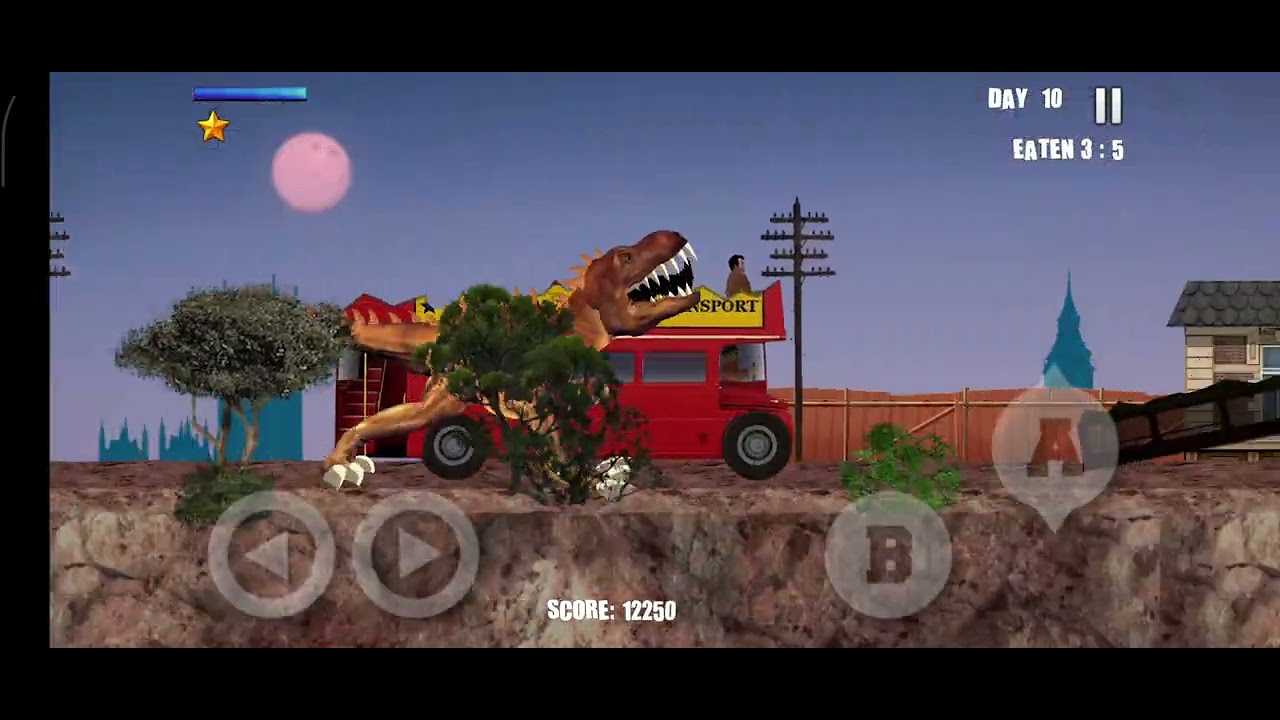 London Rex Full Game Level 1-24 Tarbosaurus