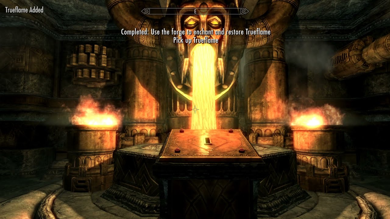 Skyrim Anniversary Edition - Trueflame Weapon (GHOST OF TRIBUNAL QUEST)