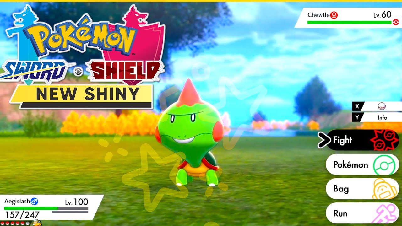 First Shiny Pokemon of Isle of Armor