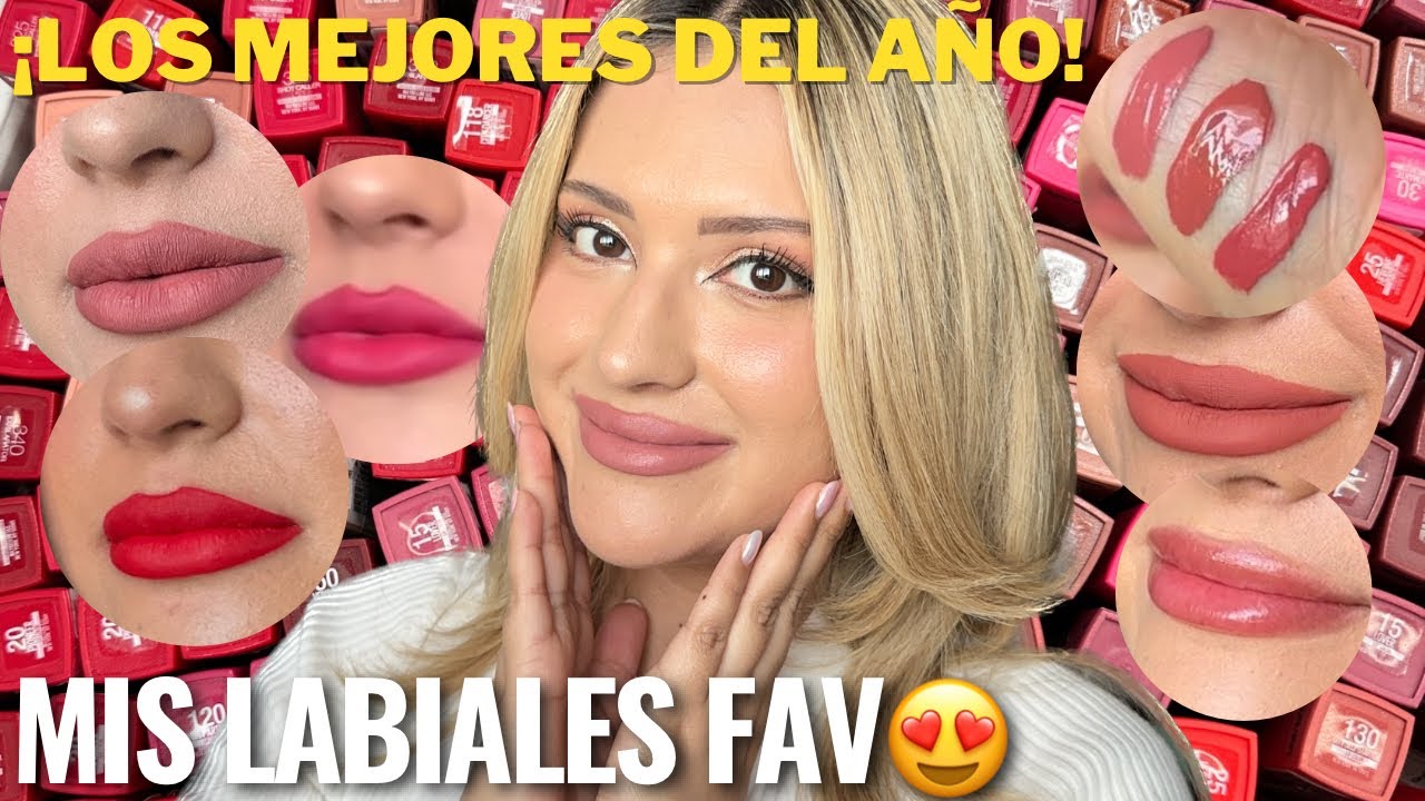 MIS LABIALES FAVORITOS DEL 2023 &iquest;Cu&aacute;les son los tuyos? Matte y Glossy | Soria Beauty