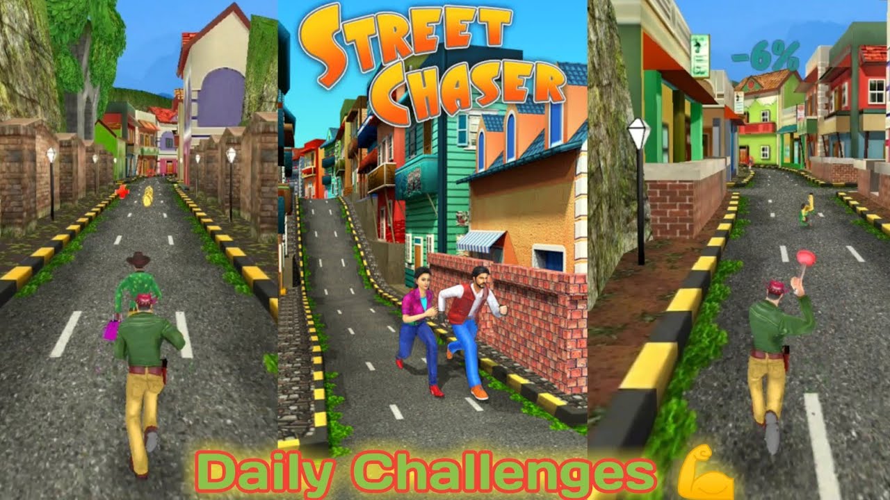 STREET CHASER GAMEPLAY |NEW CHARACTER CLASSIC| BEST DAILY CHALLANGES