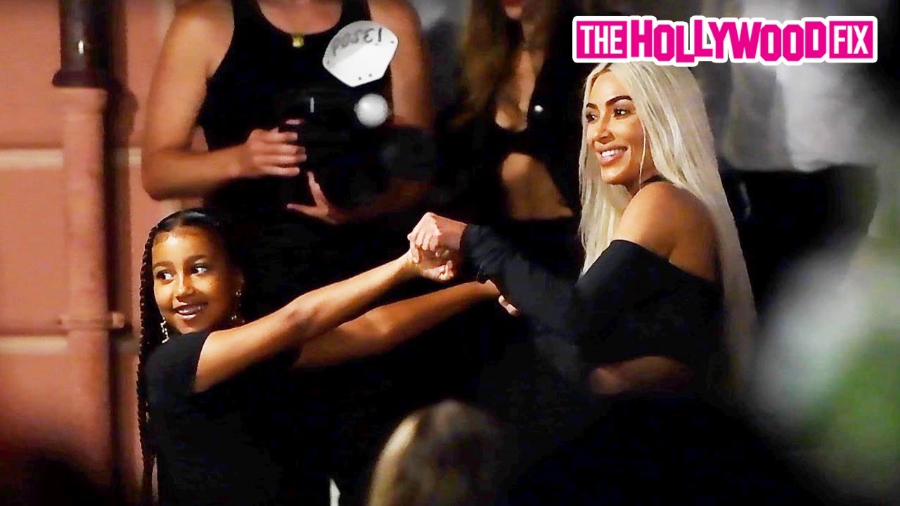 Kim Kardashian & North West Dance Together While Celebrating Kourtney & Travis's Wedding In Italy