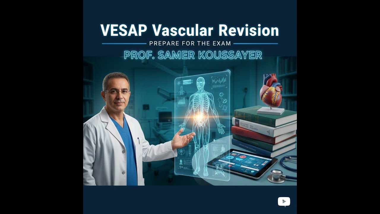 VESAP 6 Vascular Revision: Advanced Surgical Techniques with Prof Samer Koussayer | MRCS Exam Prep