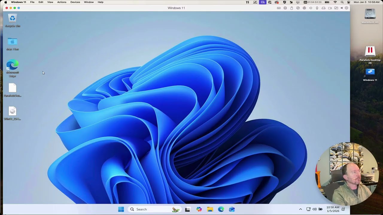 Настройка Windows и установка NVDA на Mac