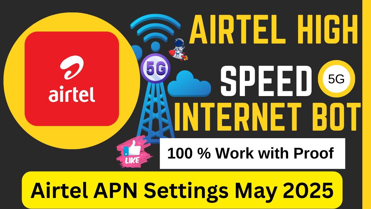 How to Boost Internet Speed with ஏர்டெல் 5G APN Trick 2025 | Airtel APN | #shortvideo #trending
