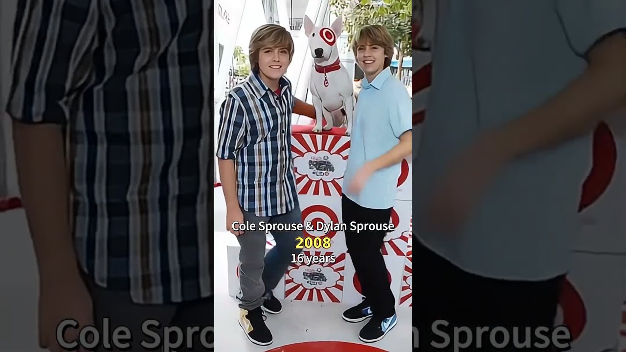 Cole Sprouse and Dylan Sprouse through the years 