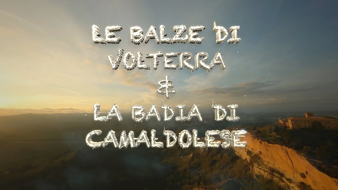 Balze di Volterra | Badia Camaldolese | Golden Hour 4K | Cinematic FPV | GOPRO Hero 11 Black