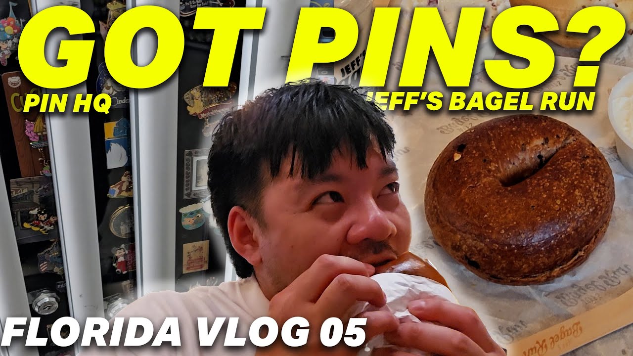 Bagels, Pins & back to Disney Springs!!