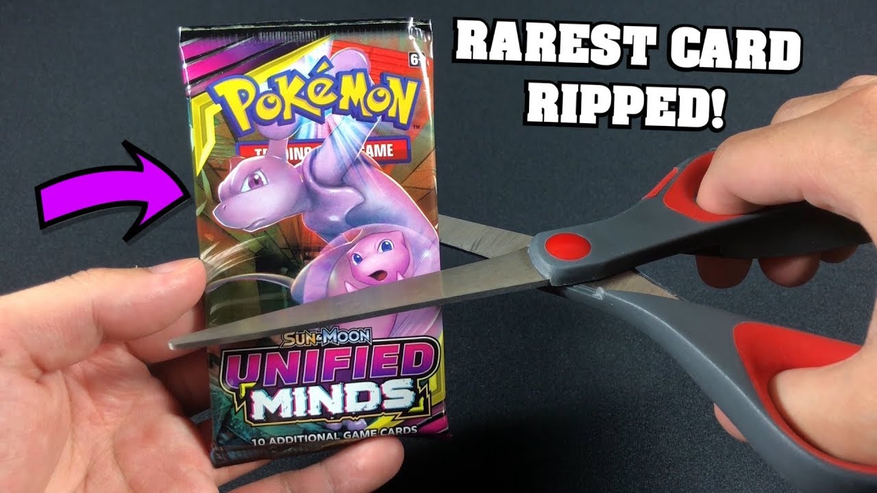 I just ripped the RAREST Pokemon Card from Unified Minds.. INSANE Flip it or Rip it Challenge!