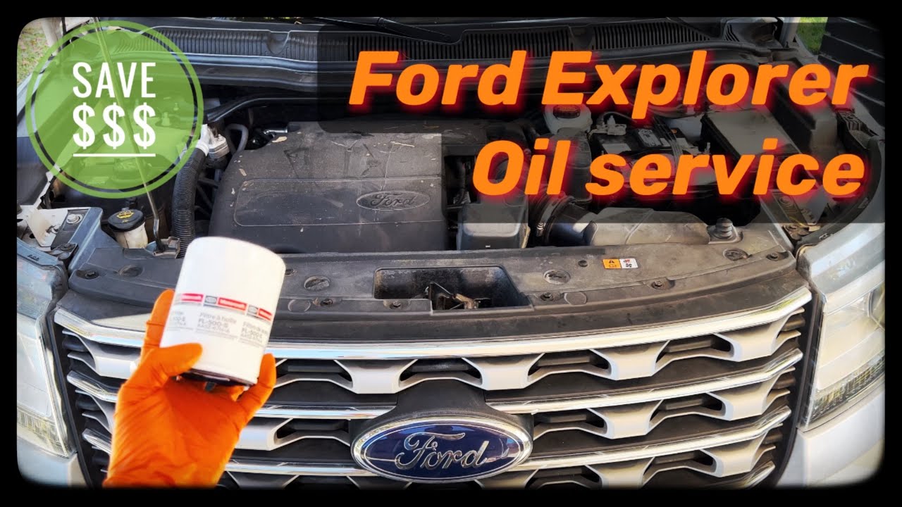 Ford Explorer: как заменить моторное масло и фильтр (2011–2019)