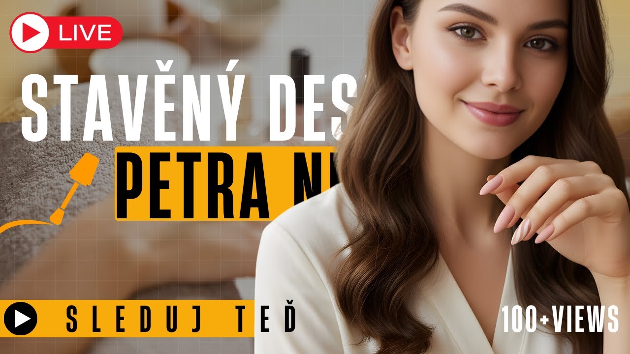 Jak na Jednoduchý Stavěný Design na nehty