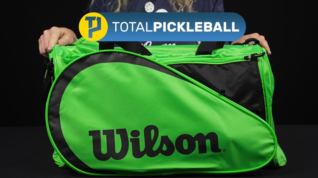 Take a closer look at the Wilson All Gear Pickleball Bag!