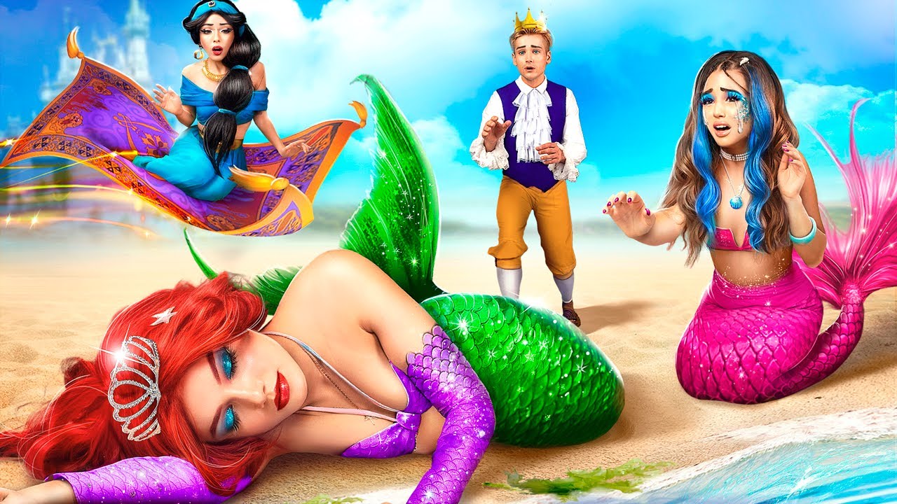 La Sirena &egrave; Stata Uccisa! Le Principesse Disney  nella Vita Reale!