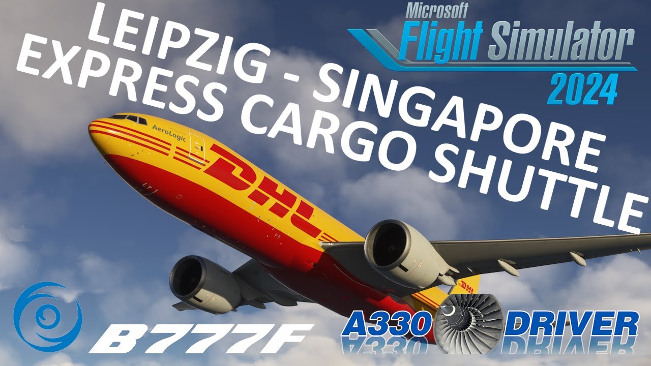 AeroLogic 777F | Leipzig - Singapore | Real Airline Pilot