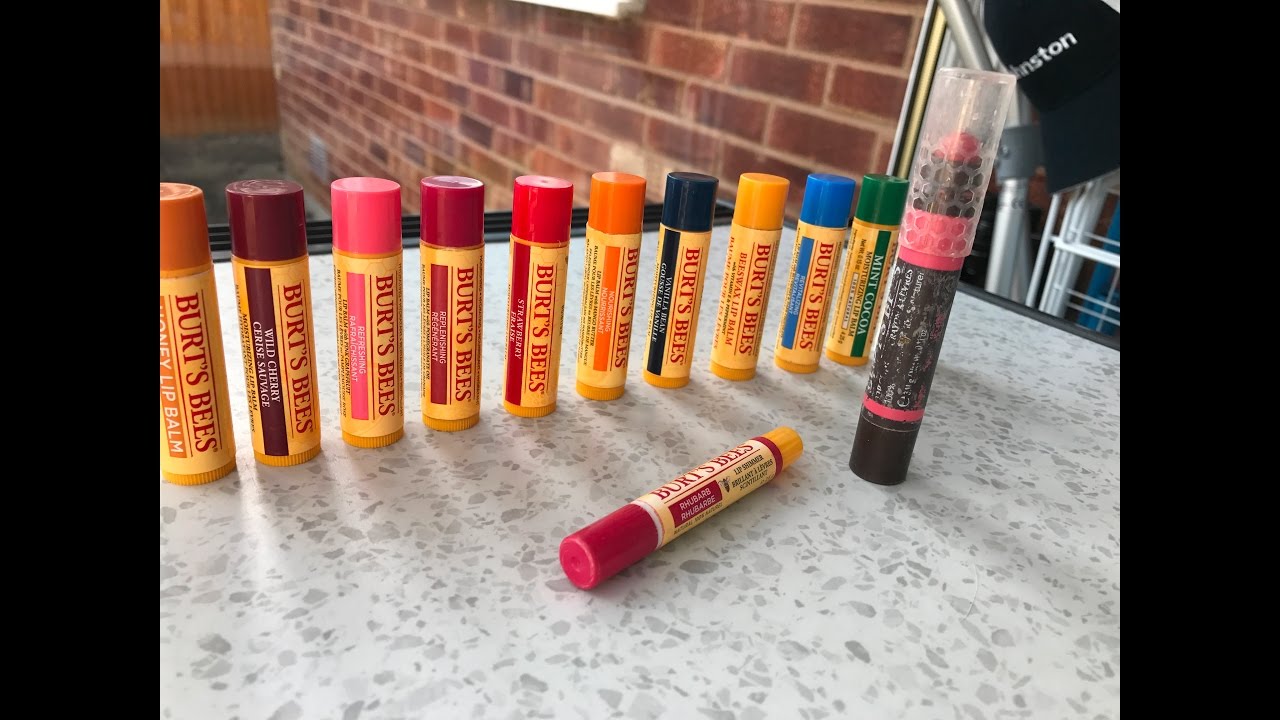 BURT'S BEES Lip Balm Collection & Review's