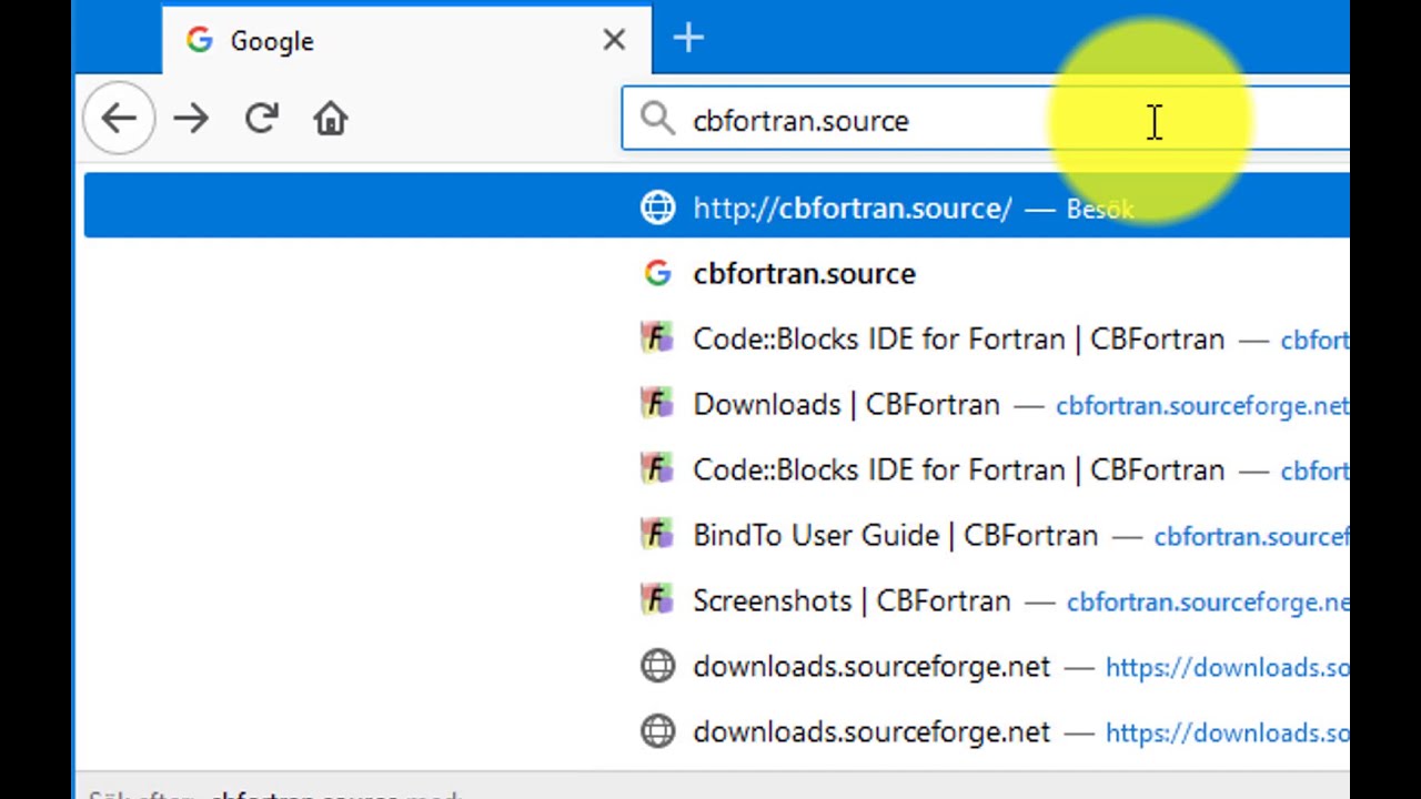 Installing CodeBlocks for Fortran on Windows