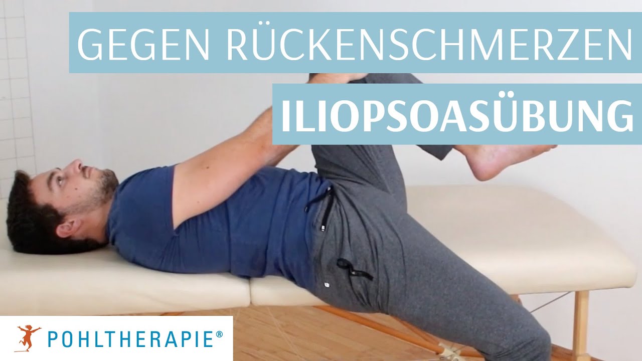 Bei Schmerzen im unteren Rücken: Iliopsoasübung