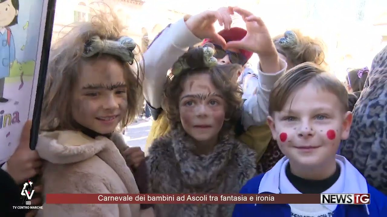 Carnevale dei bambini ad Ascoli tra fantasia e ironia