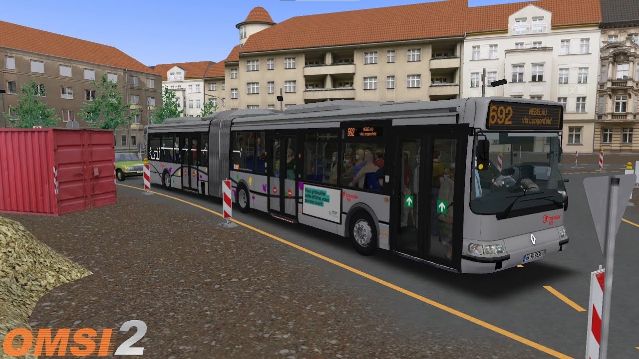 OMSI 2 #279: Freyfurt Modded | Ligne 692 | Renault Agora L