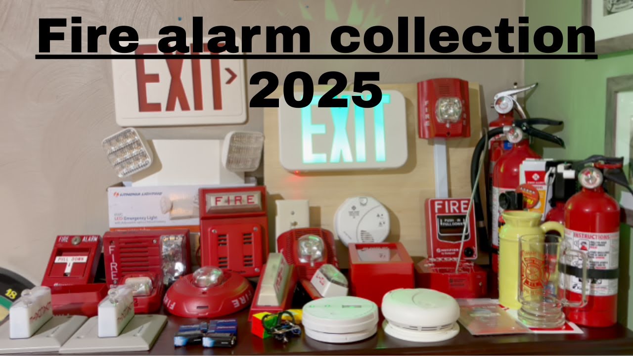 My Fire alarm collection as of 2025!