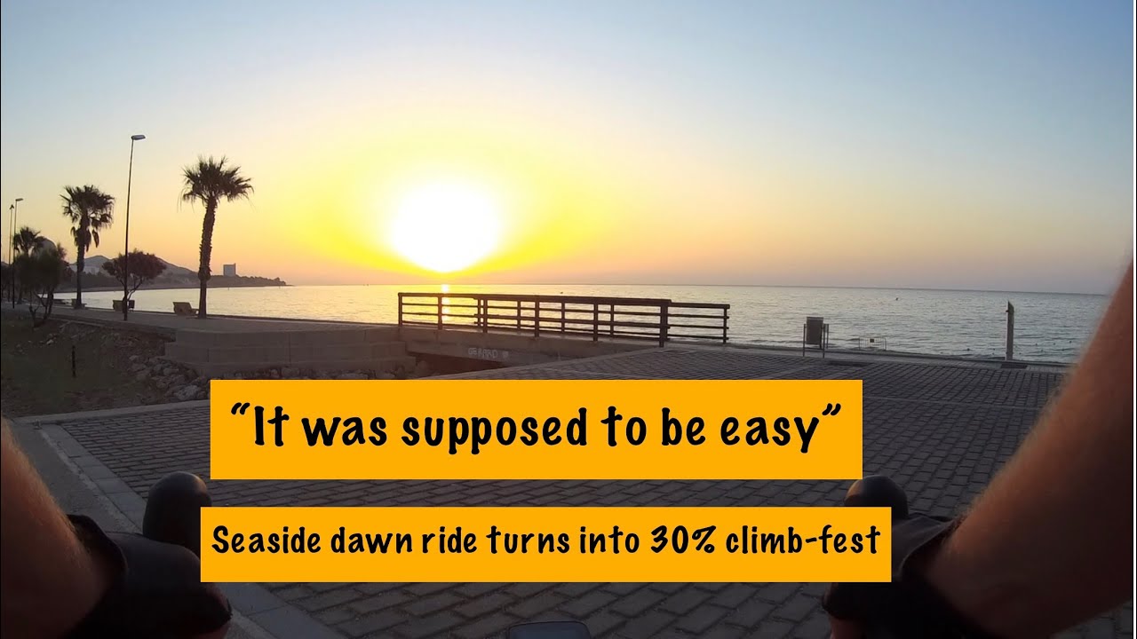 The Garmin Lied - easy seaside ride turns into a festival of monstrous climbs