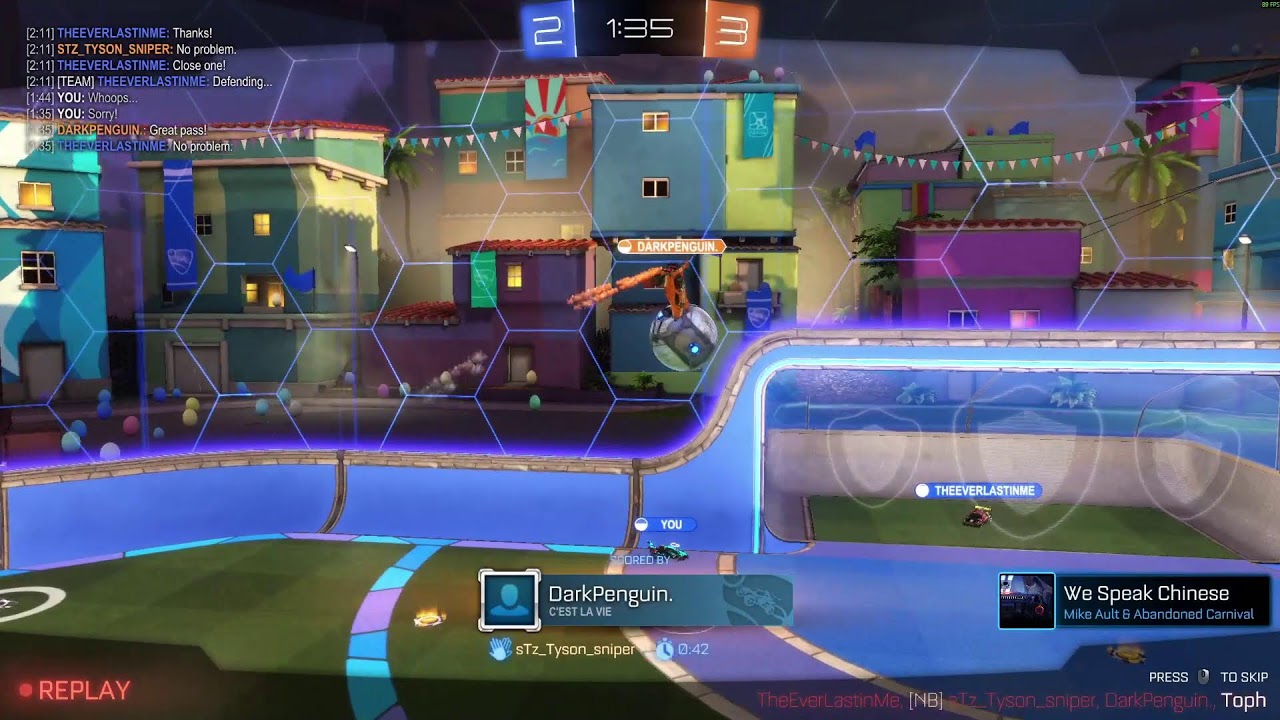 rocket league tourney + tunes