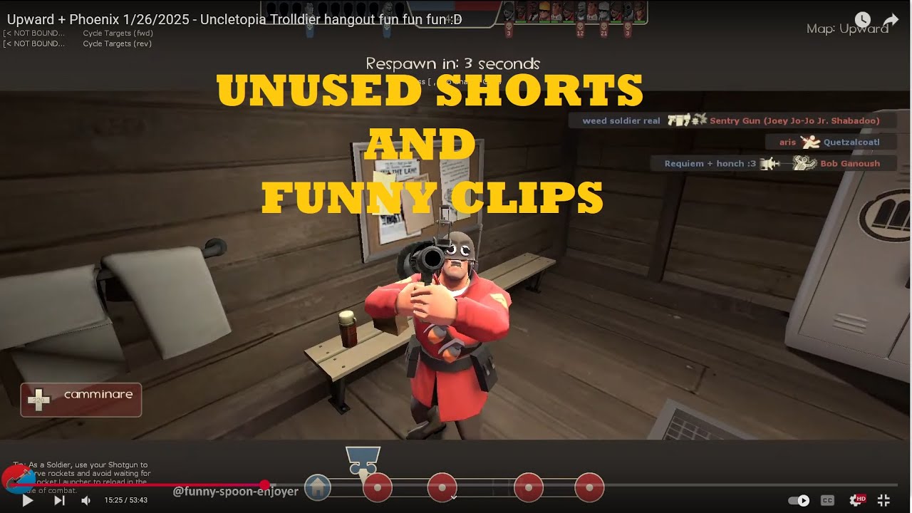 Unused Shorts And Funny Clips - :D Trolldier TF2