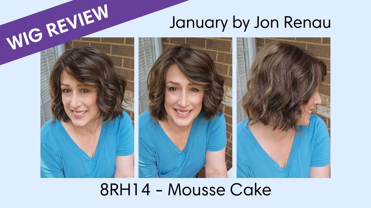 January Petite by Jon Renau in Color 8RH14 Mousse Cake - Synthetic Wavy Style