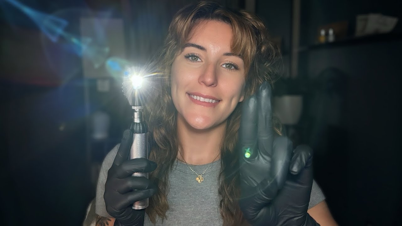 ASMR-обследование зрения при слабом освещении