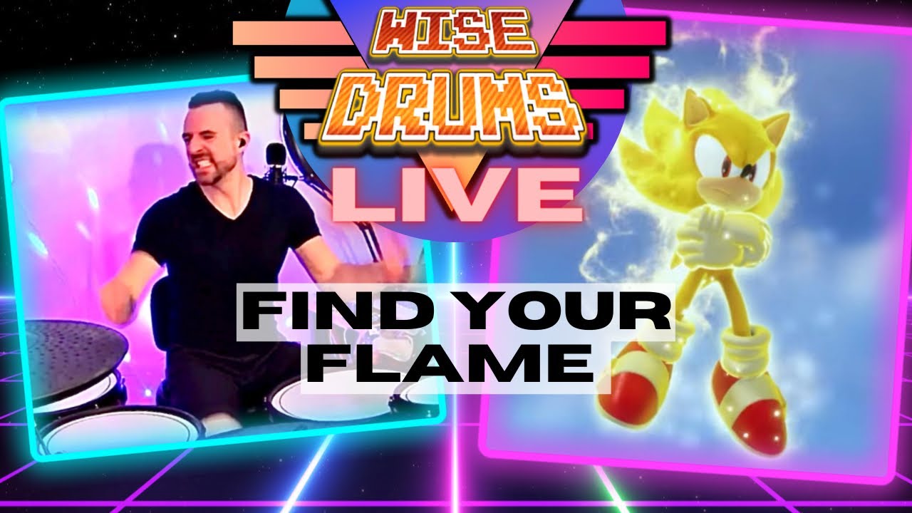 Sonic Frontiers - Find Your Flame! | WiseDrums LIVE Highlight