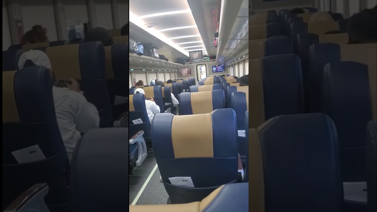 Taking an economy class train in Indonesia #Java