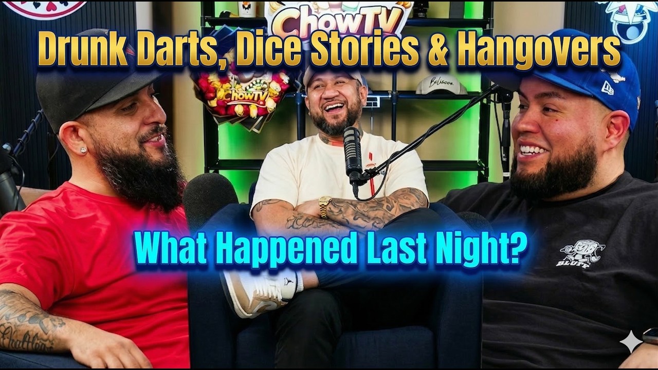 Drunk Darts, Dice Stories & Hangovers | Chow TV