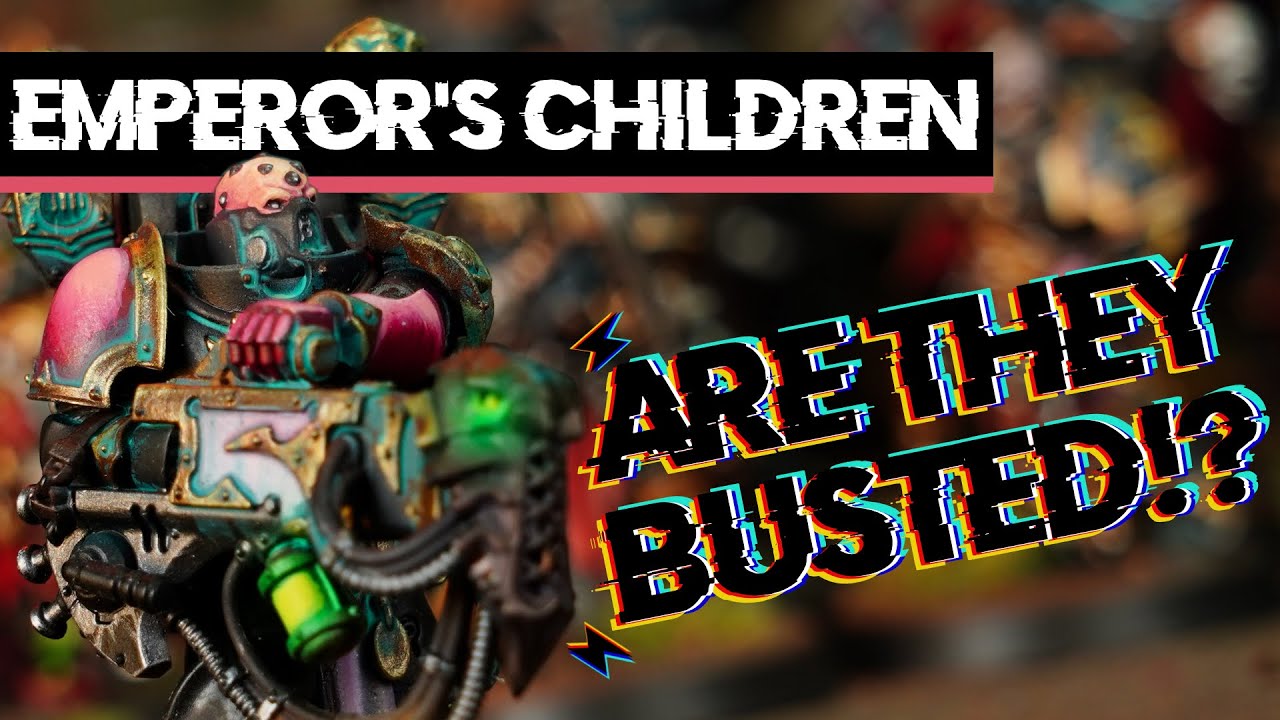 New Emperor's Children. The Best Infantry and Battleline in 40k.