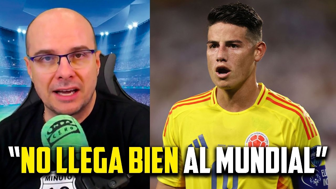 😱🌍 PRENSA INTERNACIONAL CRITICA a JAMES RODRÍGUEZ 🇨🇴🔥 | ¿LLEGA al MUNDIAL 2026? ⚽