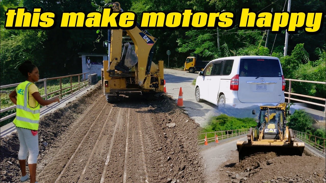FINALLY SOME WORK HAS BEGUN ON  DANVERS PEN BRIDGE IN ST THOMAS (it's a Joy)
