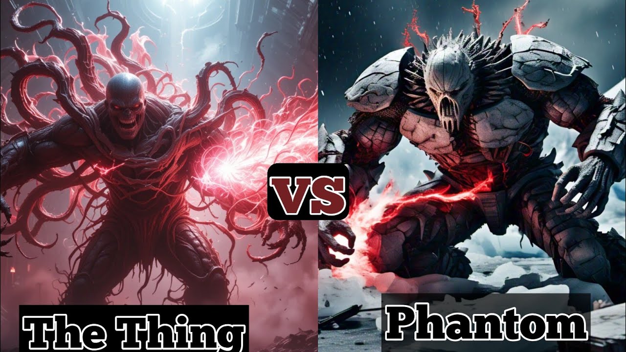 Phantom (Ancient Enemy) vs. The Thing: Battle of Cosmic Horrors