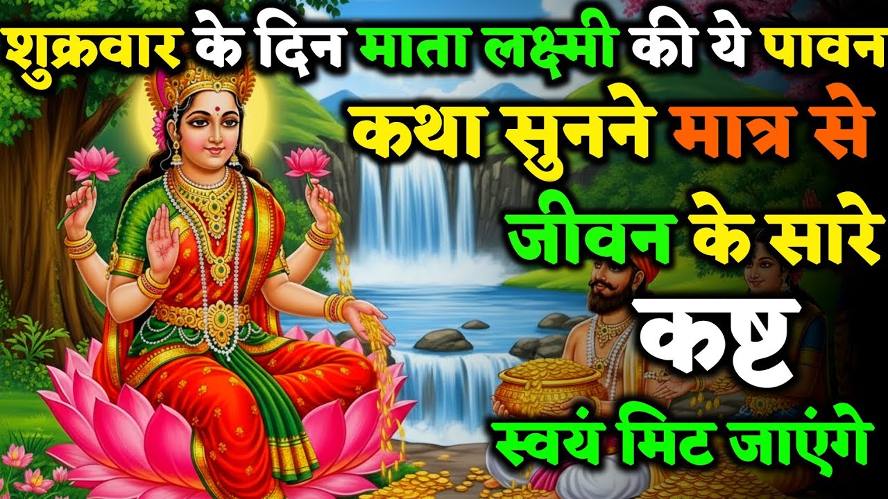 माता महालक्ष्मी की इस अद्भुत कथा सुनने मात्र से सारे गरीबी स्वयं समाप्त हो जाएगी ! | ShukraVartKatha