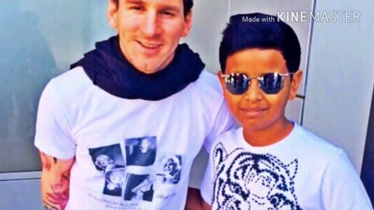 Dubai's Richest kid Money kicks with Messi, Ronaldo, Neymar  , Bollywood stars nd his girlfriends..