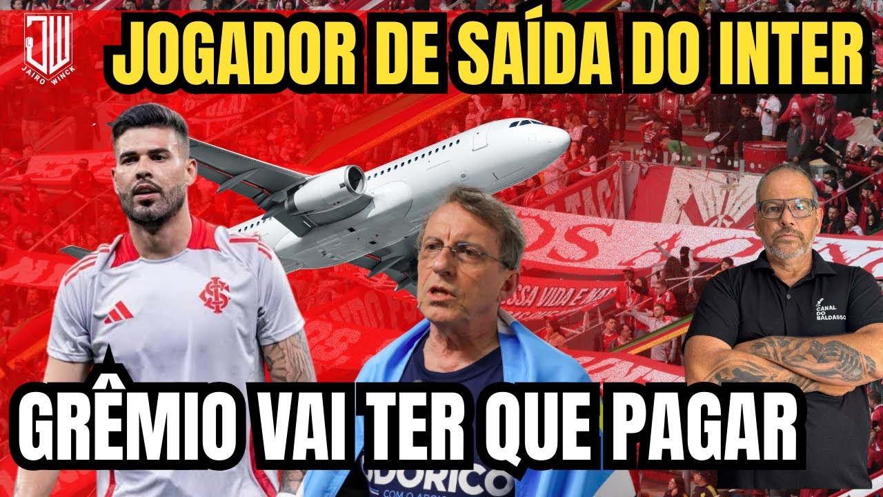 JOGADOR DE SAÍDA DO INTER | GRÊMIO VAI TER QUE PAGAR | JAIRO WINCK