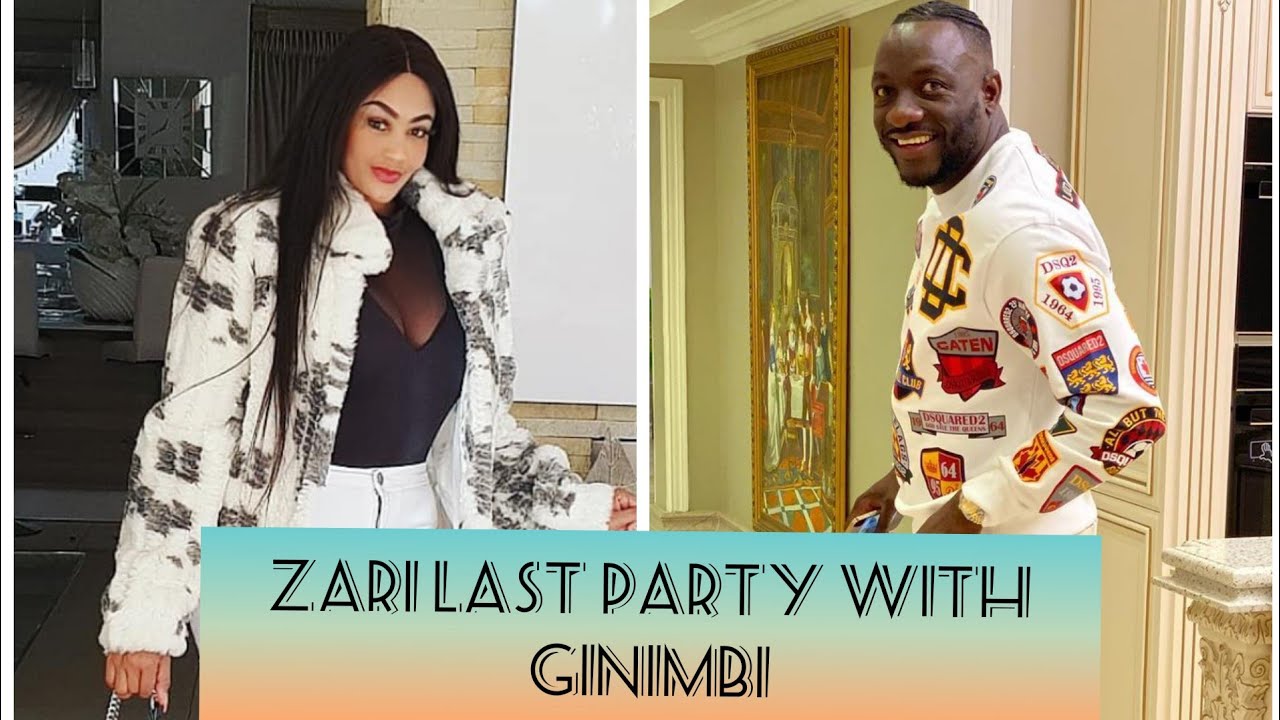 ZARI THE BOSS LADY last WHITE party and last MOMENT with GINIMBI || ZARI'S brother in attendance