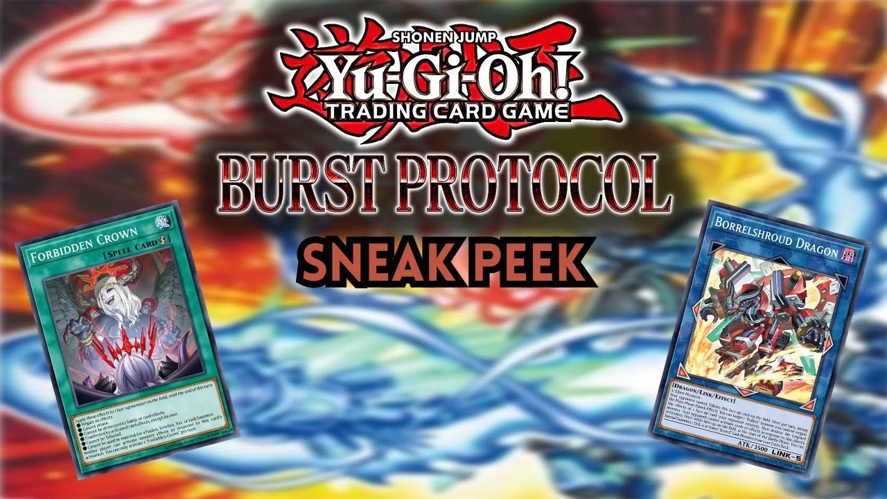 Yu-Gi-Oh! - Sneak Peek Burst Protocol (BPRO) - Vlog