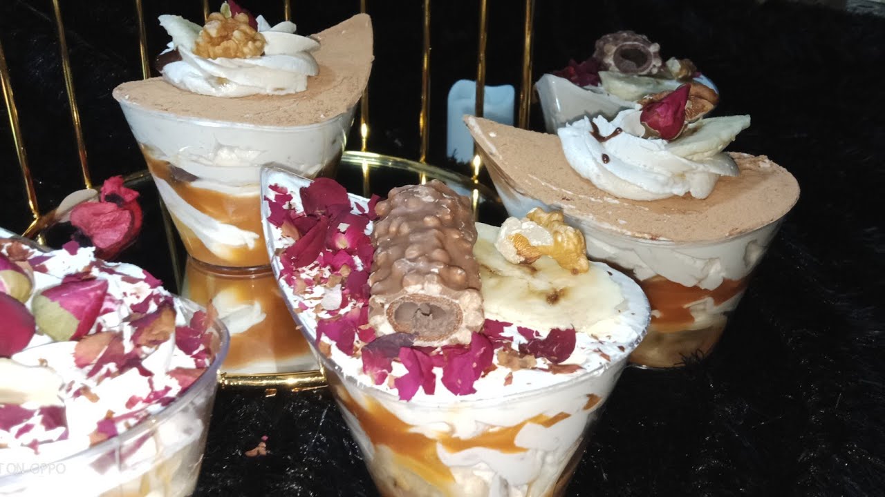 موس بالبنان ب3مكونات فقط اقتصادية وبنينة بزااف  la mousse Au banane un délice